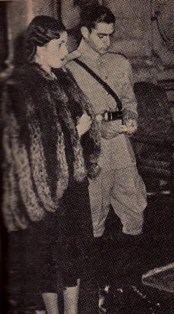 العروسان الملكيان محمد رضا وفوزية في بيروت