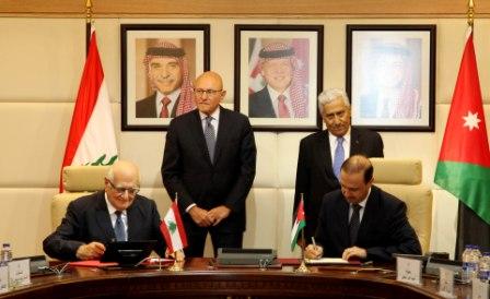 Signing-Agrements-Between-Minister-Ramzi-Jreij-Jordanian-Minister-1[1]